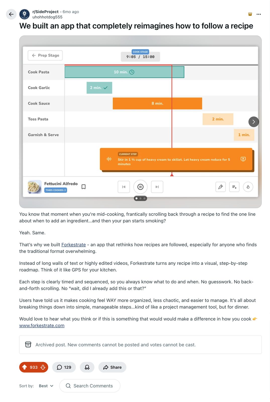 Reddit post showing 120K+ reach and community engagement