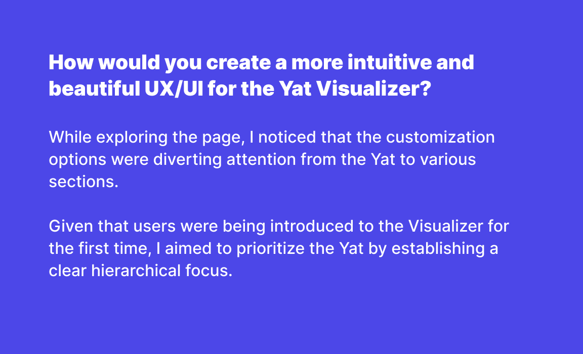 Yat portfolio concept
